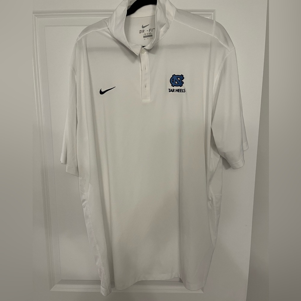 UNC Nike Polo - White